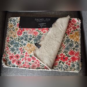 NWT- Rachel Zoe 4 Pack Cotton Placemats